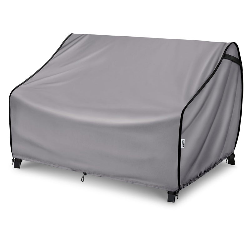 Varietyface Outdoor Furniture Covers Waterproof,Fits up to 62""W x 38""D x 35""H,Patio Sofa Covers Sunproof,Lawn Furniture Covers,Black - Image 1